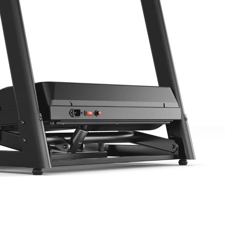 Electric 1.25HP DC Brushless Motor Folding Portable Treadmill Manual Incline 1-14km/h Speed Max 120kg Capacity for APP Control