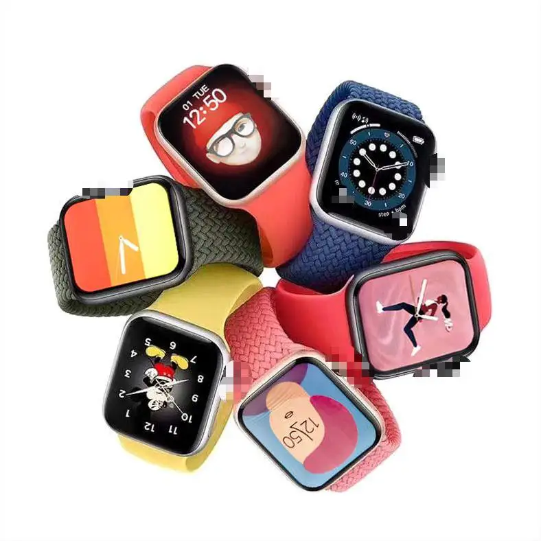 

2021 new model T500+PLUS smart watch 1.75 inch full screen series 6 split screen password t500+plus PK T500 T55+ W26+