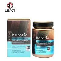 

OEM/ODM WITH BOX Keratin hair treatment repair hair damaged A and B bottle 1000ml