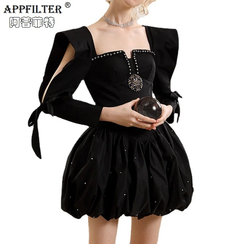 

Luxury Diamond Mini Dress