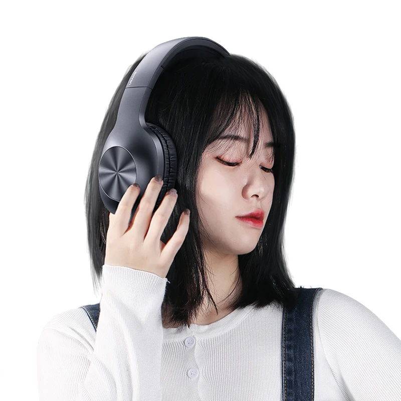 

USAMS Custom Made Logo Earphone Active Noise Cancelling Headset Wireless Headphones
