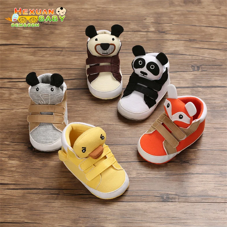 

Cartoon Toddler Shoe Design Baby Shoes Hot Selling Funny Cute Shoes 266  Shanghai 10 Days 6 Pairs Cotton Fabric Unisex, Picture shows