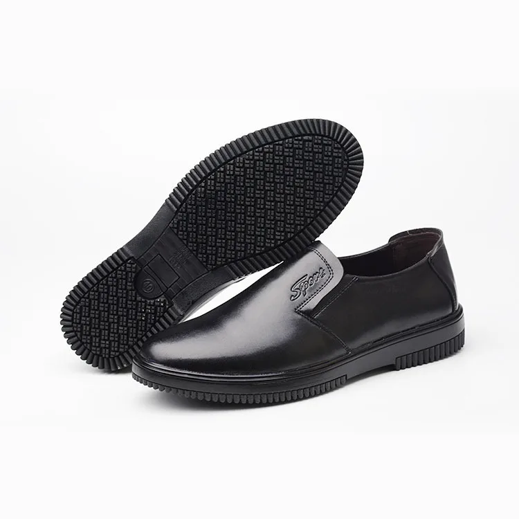 

Chef safety shoes non-slip soles shock absorber heel insulated oilproof waterproof hotel kitchen work shoes