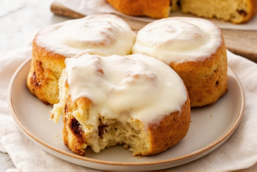 Step-by-step process of making cinnamon rolls with heavy cream showing dough preparation and rolling technique