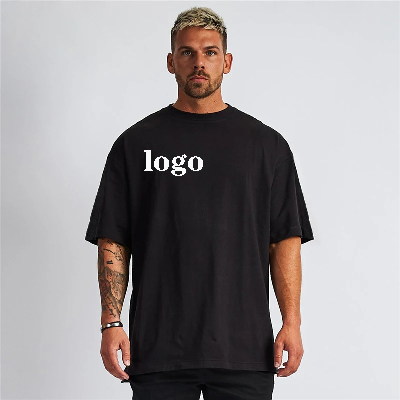 

High Quality 100% Cotton Tshirts Sublimation T Shirts Plain Custom Printing Oversized White Blank T-Shirt