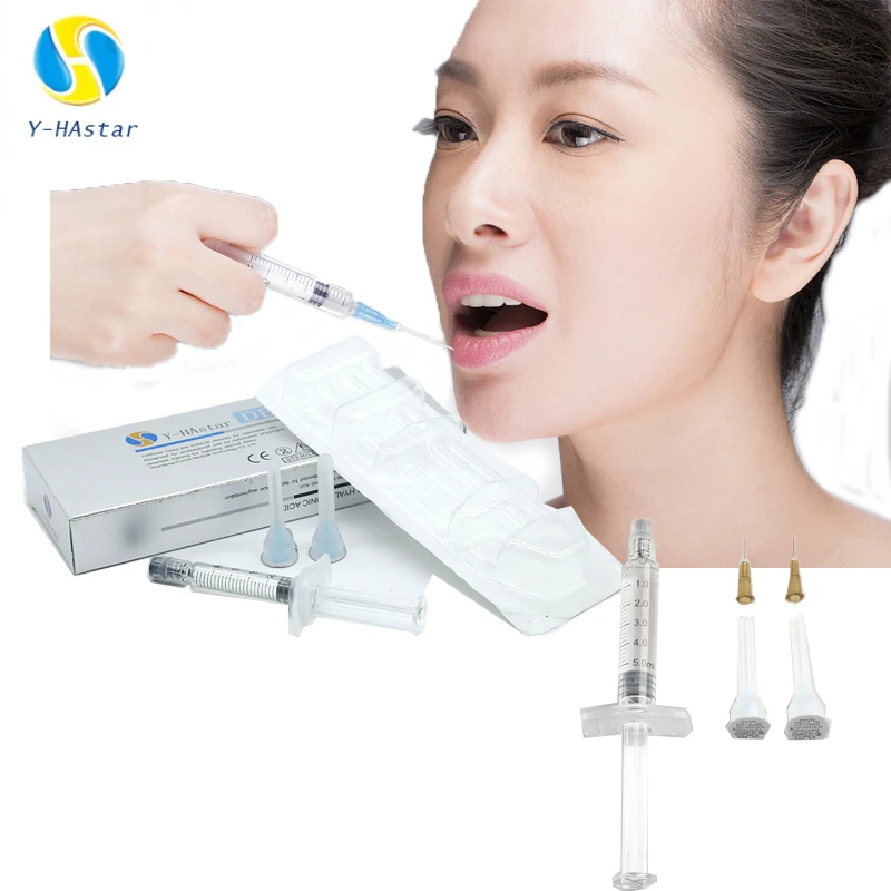 

Ce1ml Cross linked Hyaluronic Acid Dermal Filler for Facial chest, nose, lips and buttocks