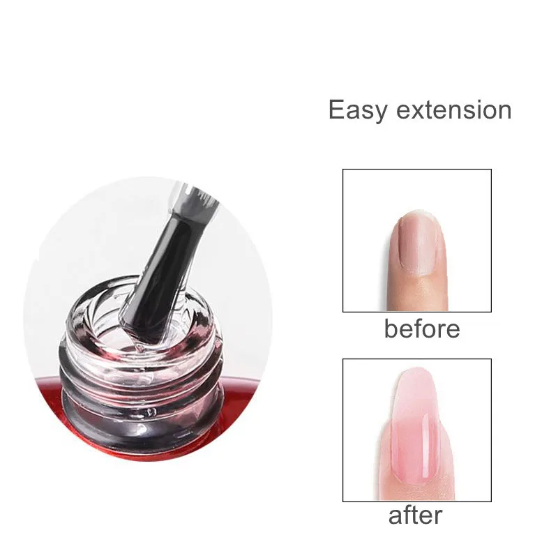 

Private label gel builders in bottle for nail extension usage