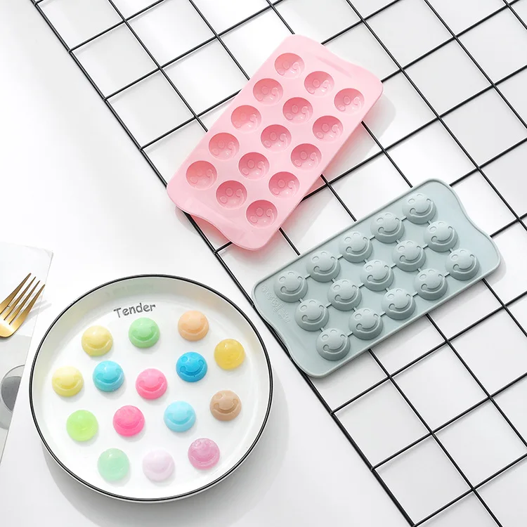 

Factory direct sales QQ soft candy ice cube silicone mold