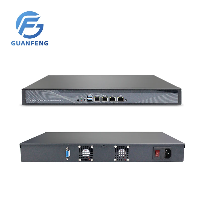 

1U Rack mount J1900 2.00GHZ dual core DDR3L MSATA 4* Gigabit RJ45 lan ports pfsense linux firewall mini pc appliance pfsense