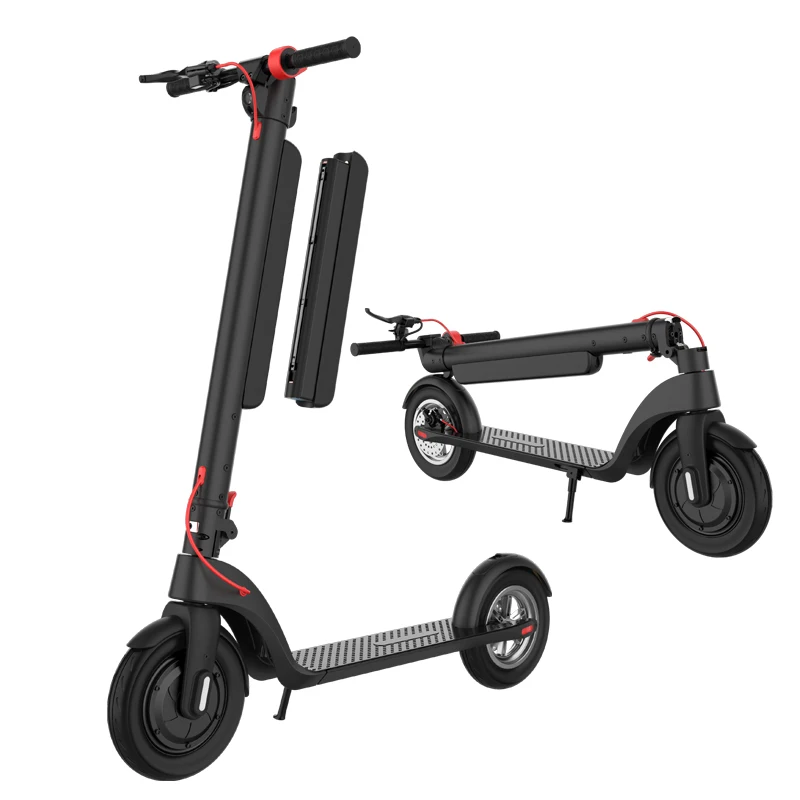 

2020 New Wholesale China Cheap 300W-600w City Foldable Mobility Price Adult Sharing Electric Scooter, Black