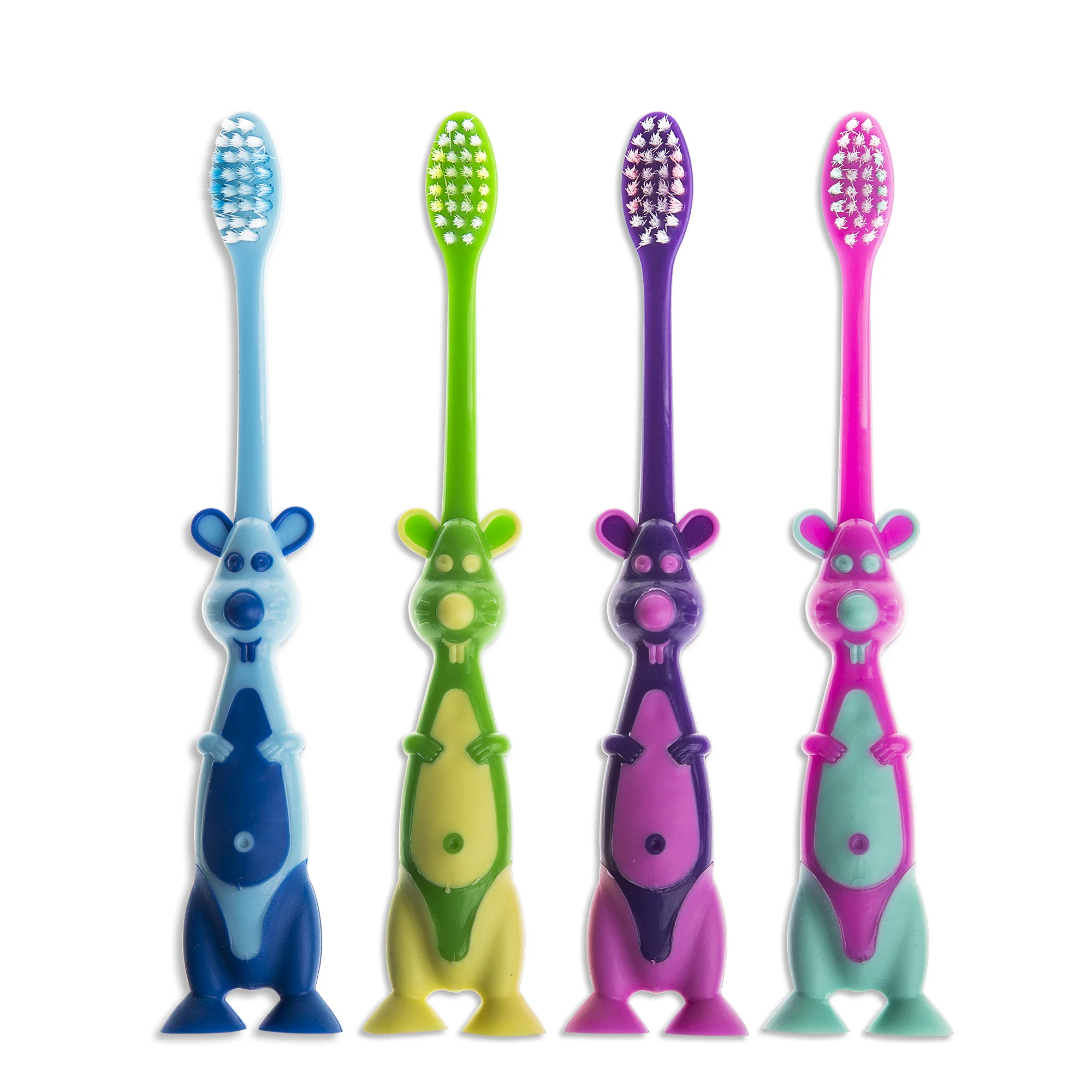 

Kangaroo Kids Toothbrush with Super Soft Tapered Bristles 0.15mm from Yangchen Factory Prodent Toothbrush