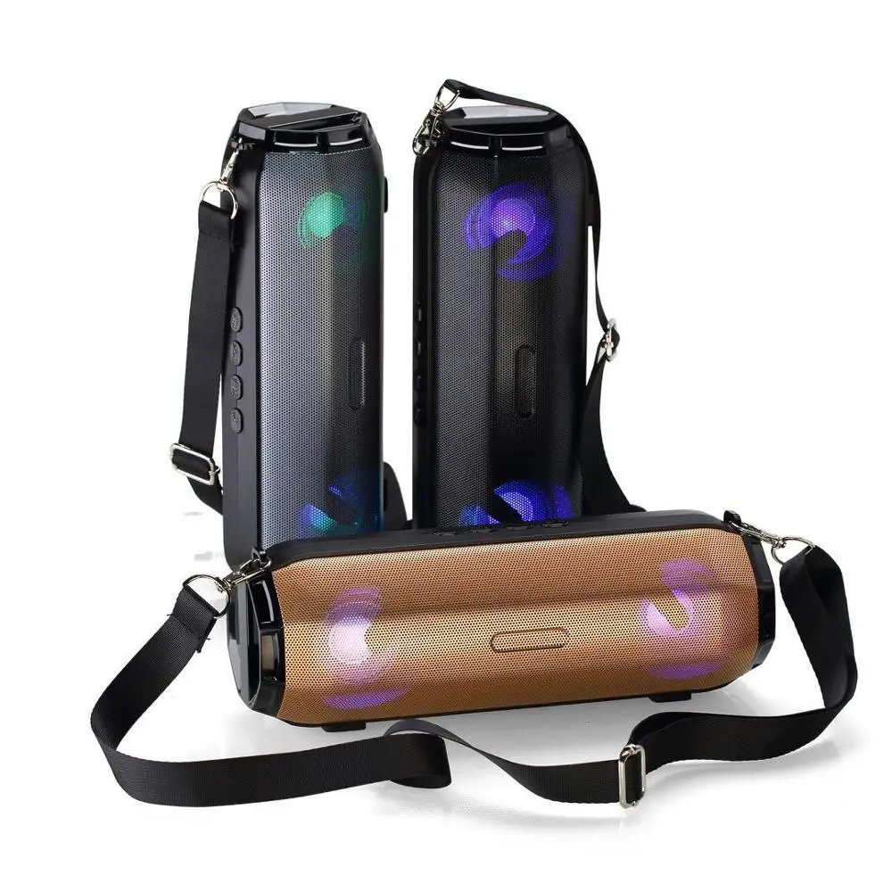 

Gadgets 2020 technologies dual speaker X33 led light portable 1200 mah BT 4.2 wireless speaker free shipping