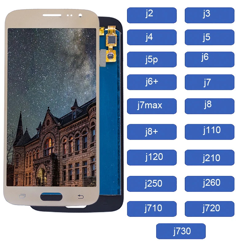 

factory lcds for samsung j210 j2 2016 lcd screen for samsung j210 j2 2016 display lcd, Black /white/gold