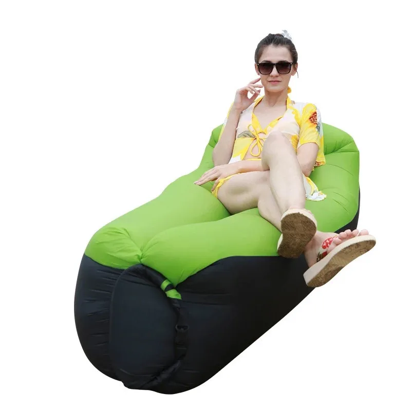 

New Design Good Quality Wholesale Inflatable Air Sofa Lounger Latest Sofa Air Bed The Most Popular Design Lazy Bag, 10 colors