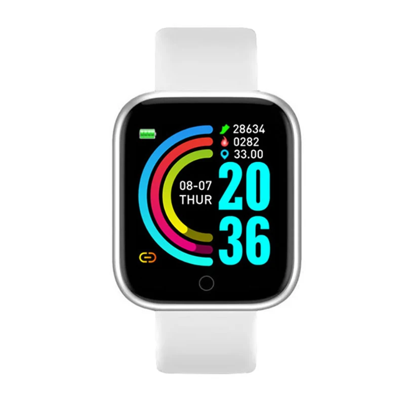 

Hot selling D20 smartwatch sports waterproof touch screen blue tooth reloj inteligente Y68 smart watch