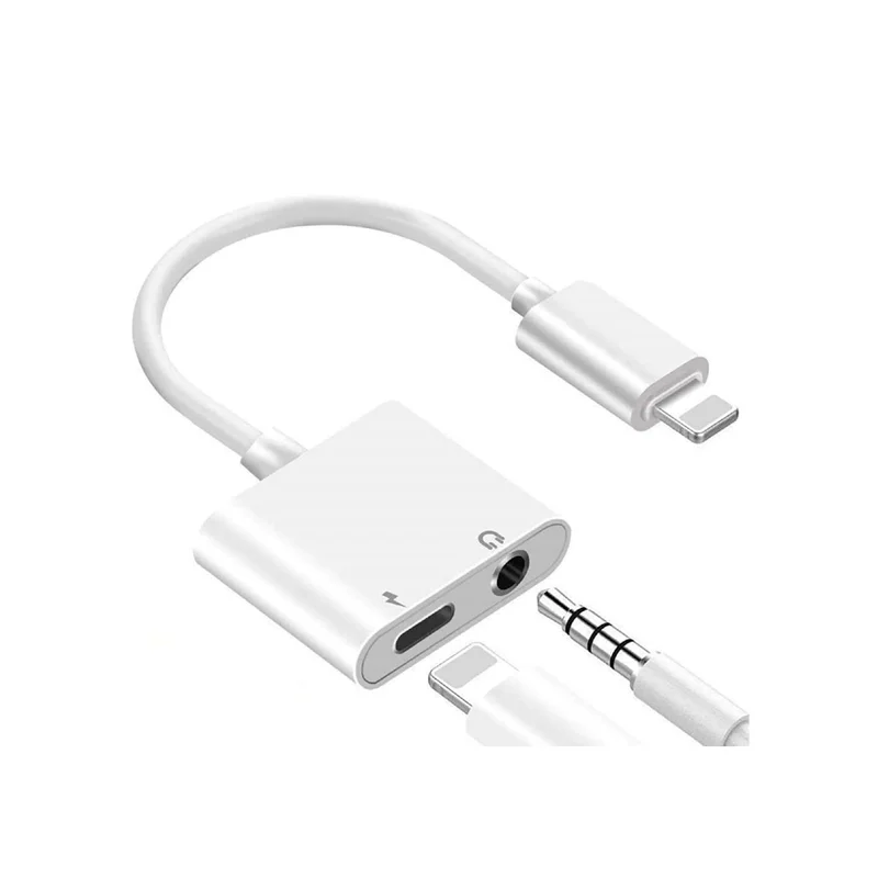 

Audio Converter and Fast Charging Otg Adapter Jack Adapter For Lightning To 3.5mm Headphone Audio Adapter For Iphone