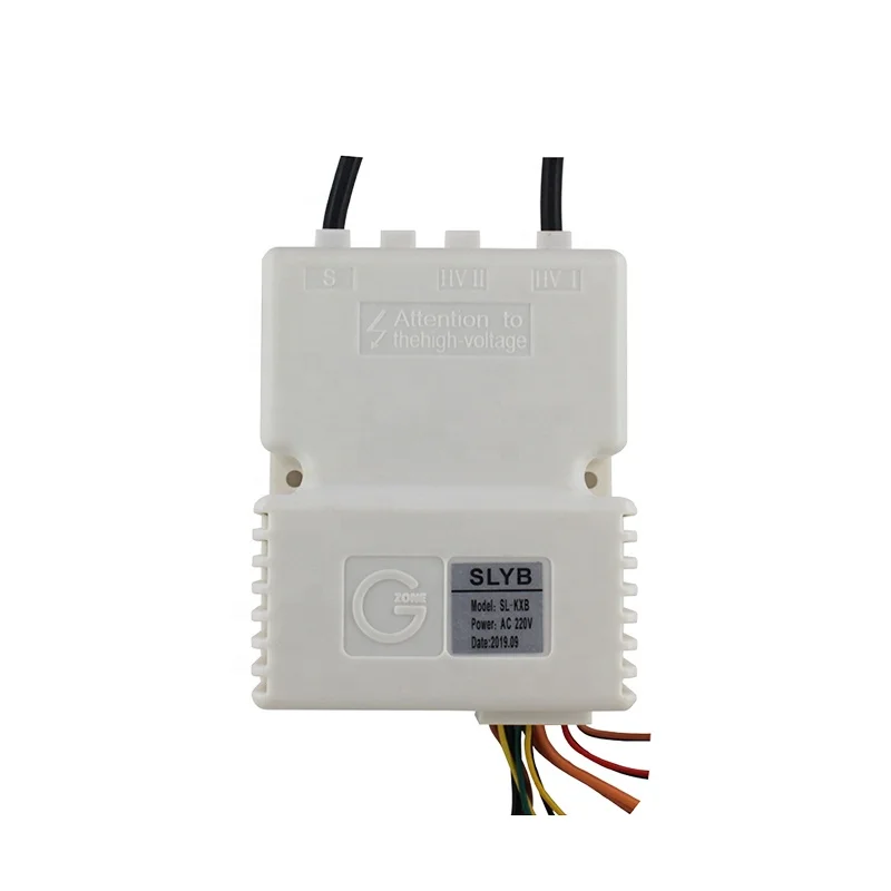
220VAC White Shell Electric Pulse Sparker Igniter SL KXB for Gas Stove and Oven Ignition Box 