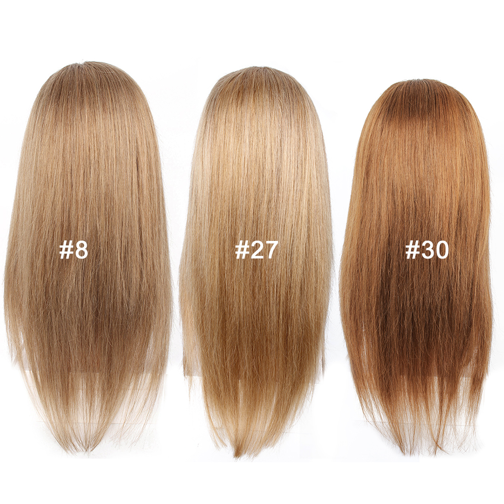 

white women Silky Swiss lace front wigs human hair wigs