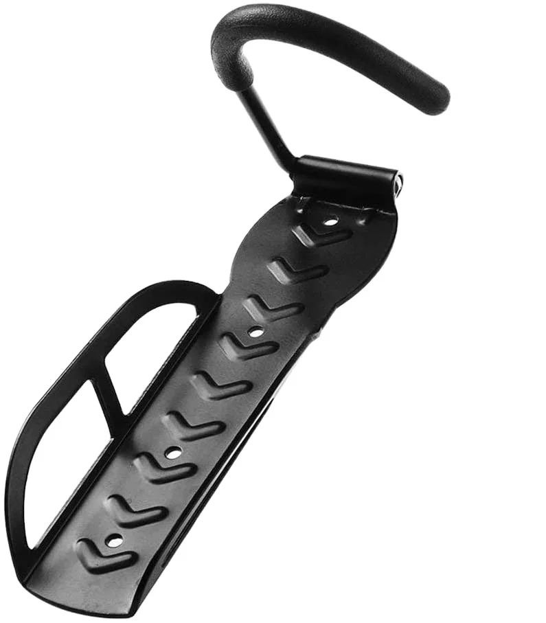 

HS-T009 Garage metal steel iron wall mounted bicycle hanger bike hook, Black white