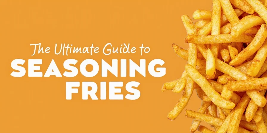 Colorful bowl of gourmet fries with various toppings and seasonings