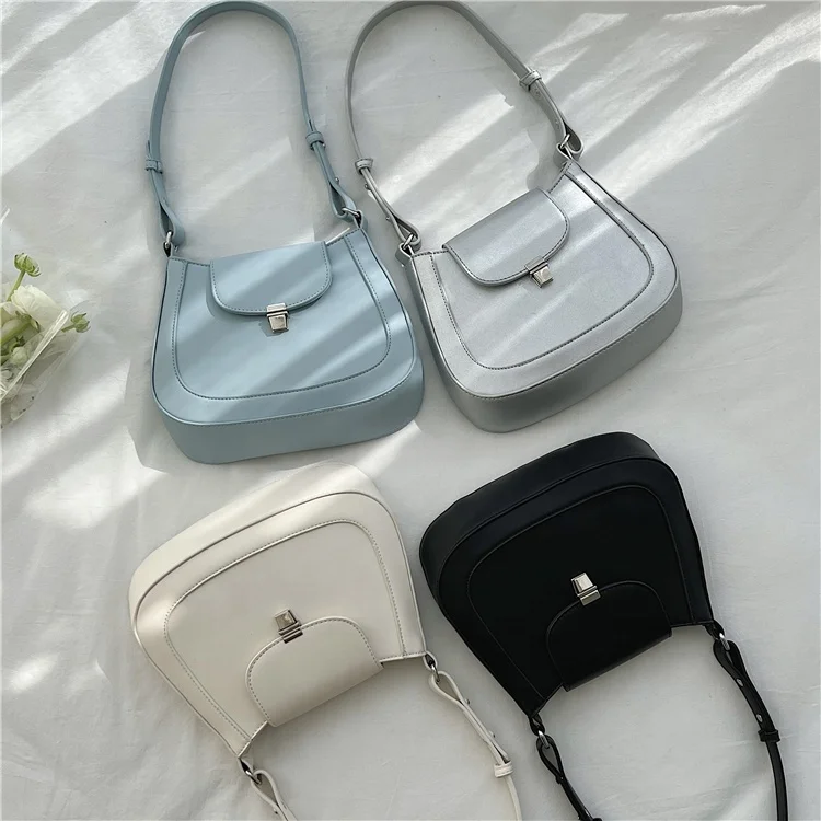 

2023 Odm Fashion Irregular Elegant Women'S Bag Simple Handbag Stylish Sturdy Pu Leather Women'S Shoulder Bag