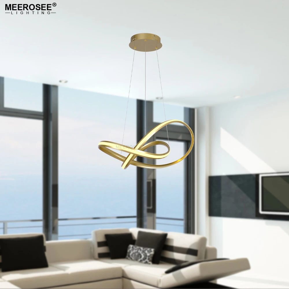MEEROSEE CE APPROVED LED Pendant Light Cheap Hanging Lighting Chandelier Modern MD86420