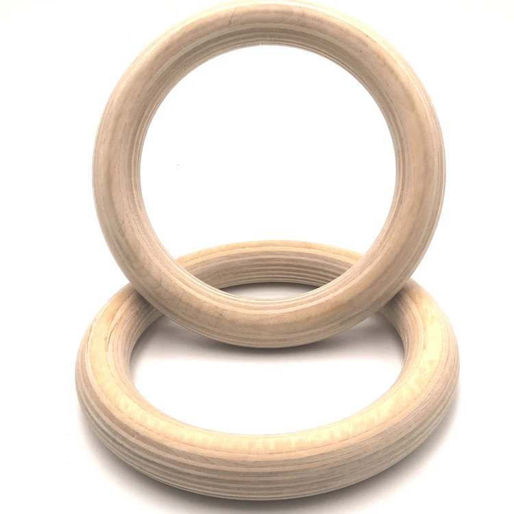 Fitness Wood Gymnastic Rings With Numbered Straps Buy Wood Gymnastic Rings,Gym Rings,Gymnastic