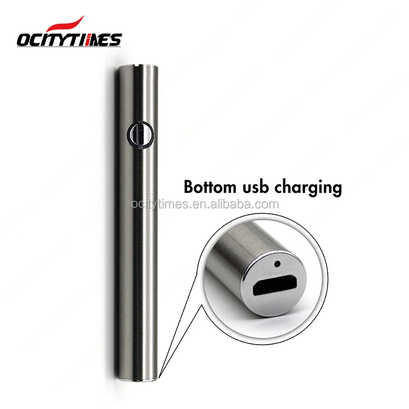 USB Rechargeable cbd oil battery Ocitytimes S18-USB 380mAh preheat 510 battery for thick cbd oil