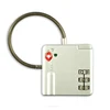 Approved travel luggage combination lock with cable