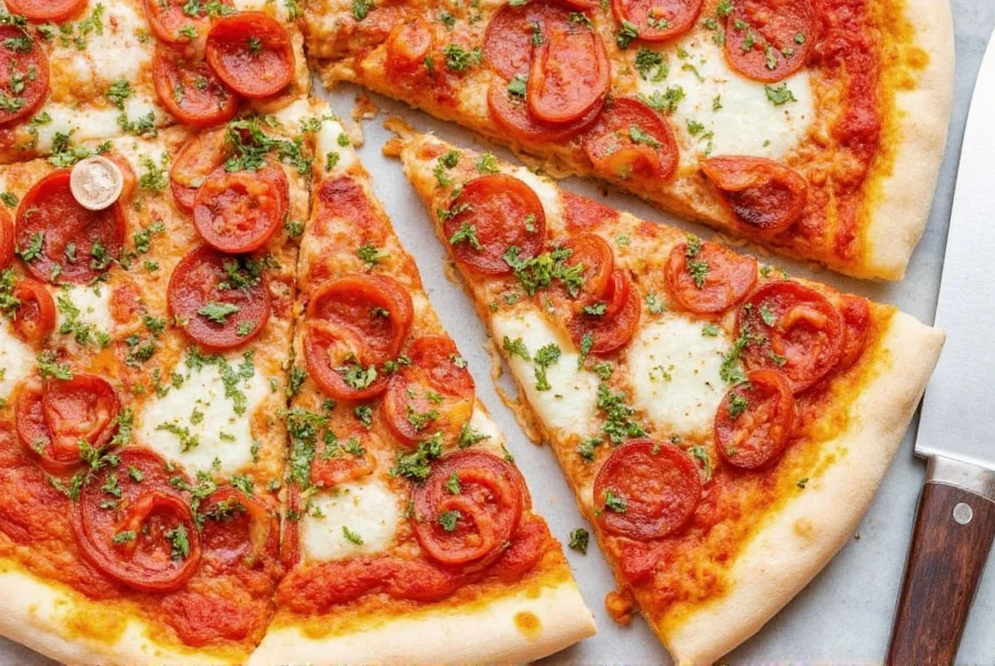 Kitchen garden with pizza herbs