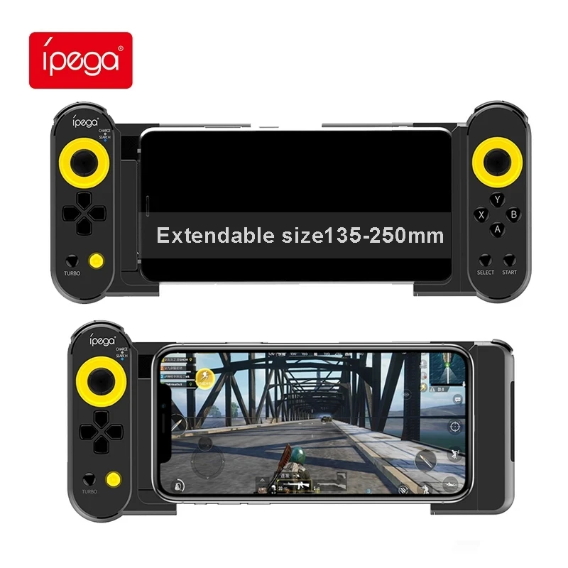 

2021 IPEGA PG9167 Wireless Gamepad Controller Joystick for iOS Android Mobile PC Tablet TV Box Game Console Control GameTrigger, Black
