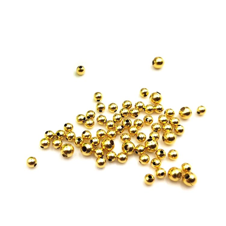 
Wholesale Golden Plated Stainless Steel Loose Spacer Beads Vacuum plating Beads For Jewelry Bracelet Necklace Making 