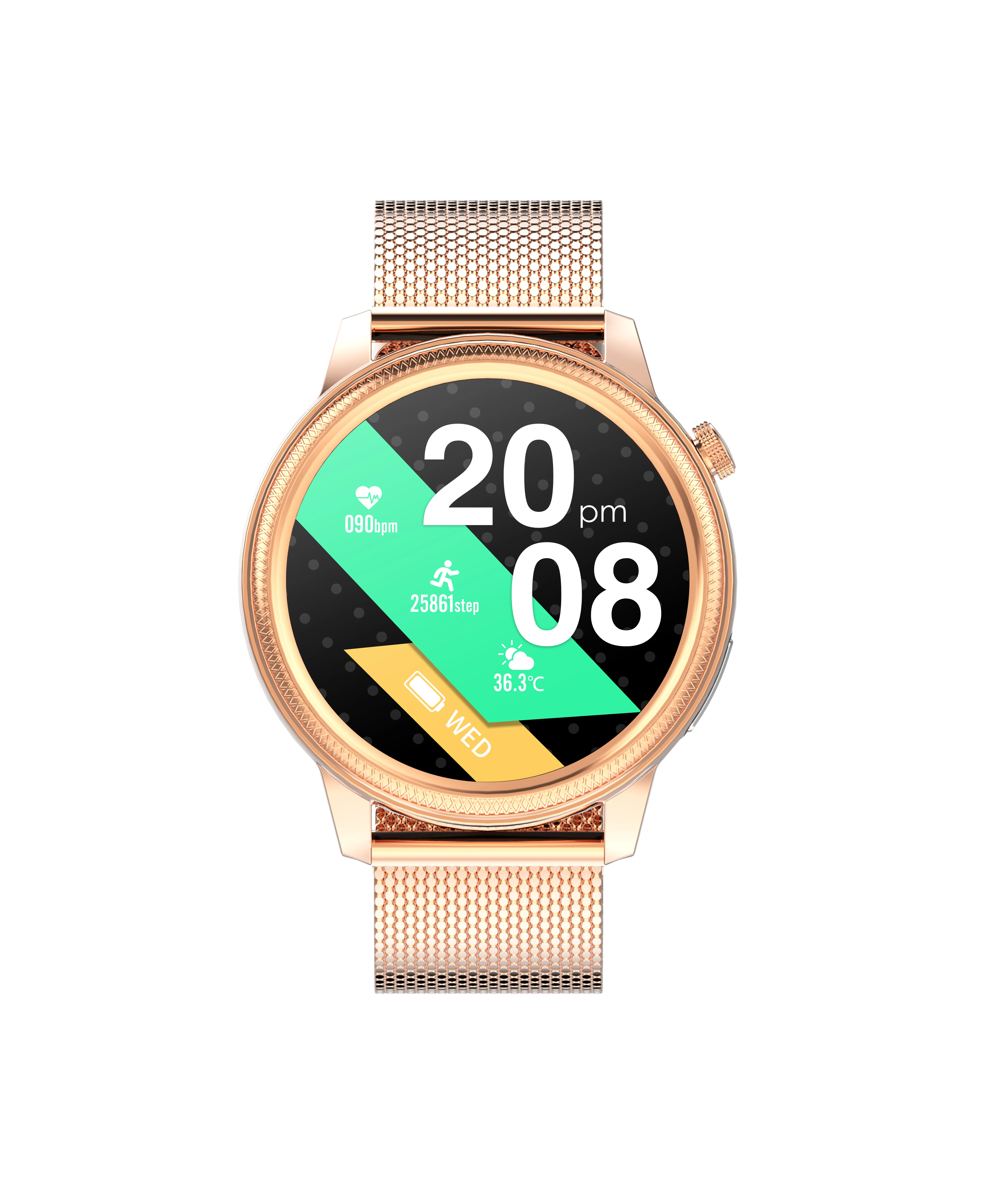 

New arrival ECG Smart Watch for IOS Android Sport Intelligent Fitness Watches Hot Seller Waterproof Smart Watch TEK-S31-Golden