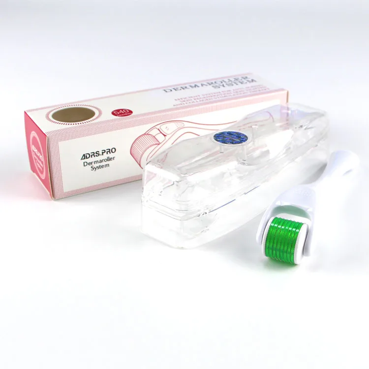 

High Quality white Micro Needle Dermaroller 540 Dermo Roller Needles For Skin Care, Many colors available