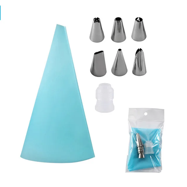 

Hot Sale Wholesale 420 Pieces Cake Baking Supplies Tools Serving Cake Decorating Tools Set