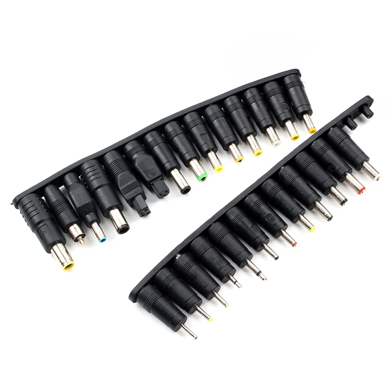 

28pcs Universal 5.5x2.1mm Multi-type Male Jack Laptop Dc Power Supply Adapter Connector Plug for Laptop Adapter Conversion Head