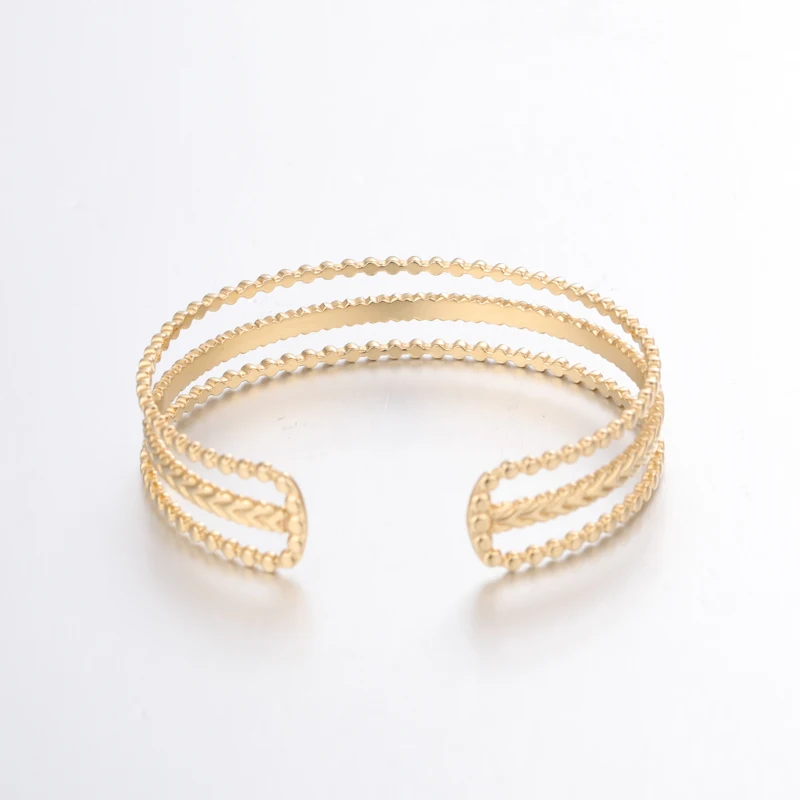 

JB086 gold plated bracelet 14K Gold luxury bracelet womenJewelry