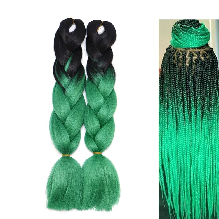

Wholesale Jumbo Braid African Yaki Synthetic Braids Pre-stretched Expression Braiding Hair Products For Black Women In Stock, Per color and ombre color more than 85 color aviable