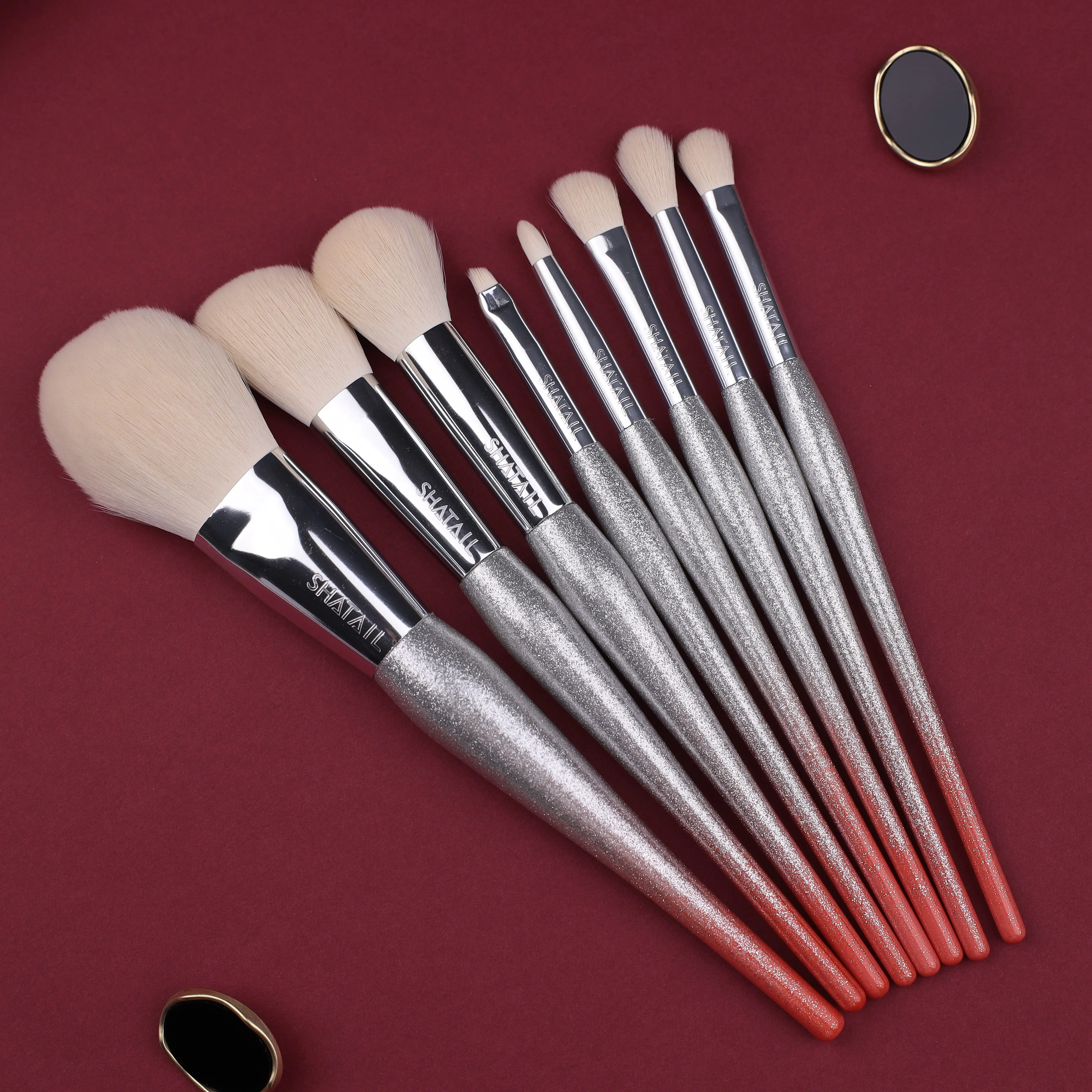 

Profession Beginner Real Convenient Full Face Cheap Price Makeup Foundation Brush, Customized color