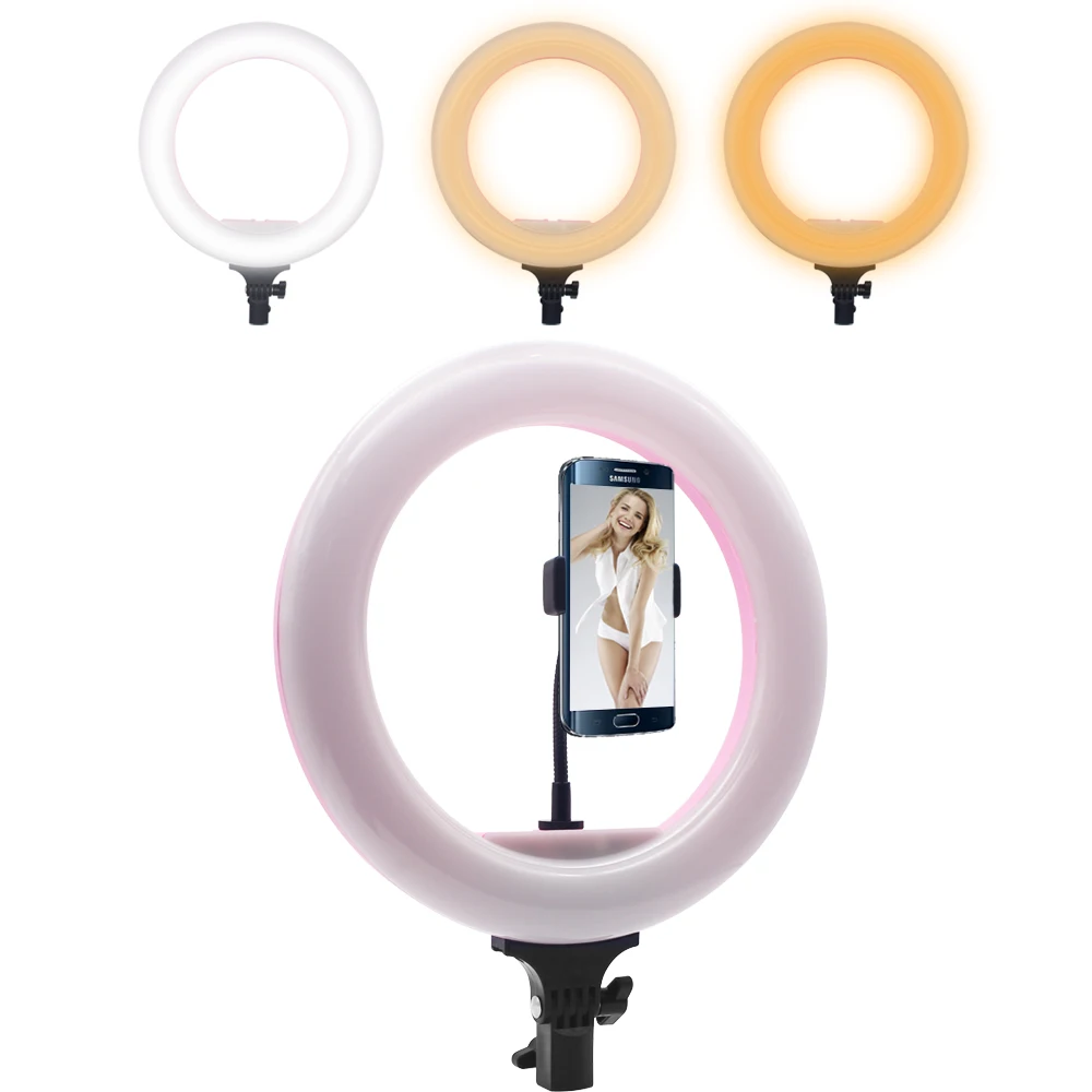 Travor Dimmable Bi Color 12 Inch Ringlight 220pcs Lamp Beads