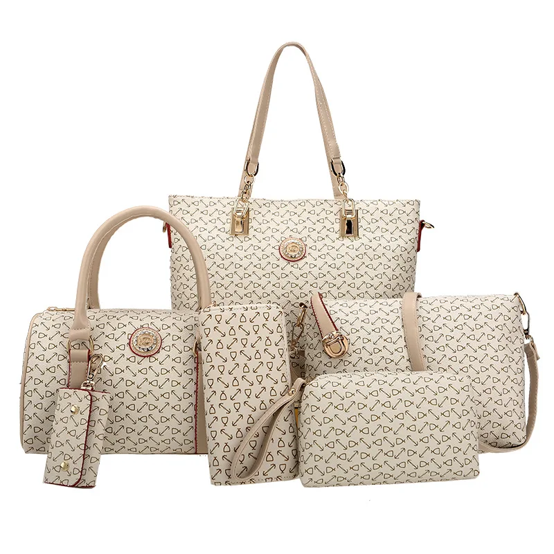 

New fashion six-piece female bag wholesale woman bags luxury handbags