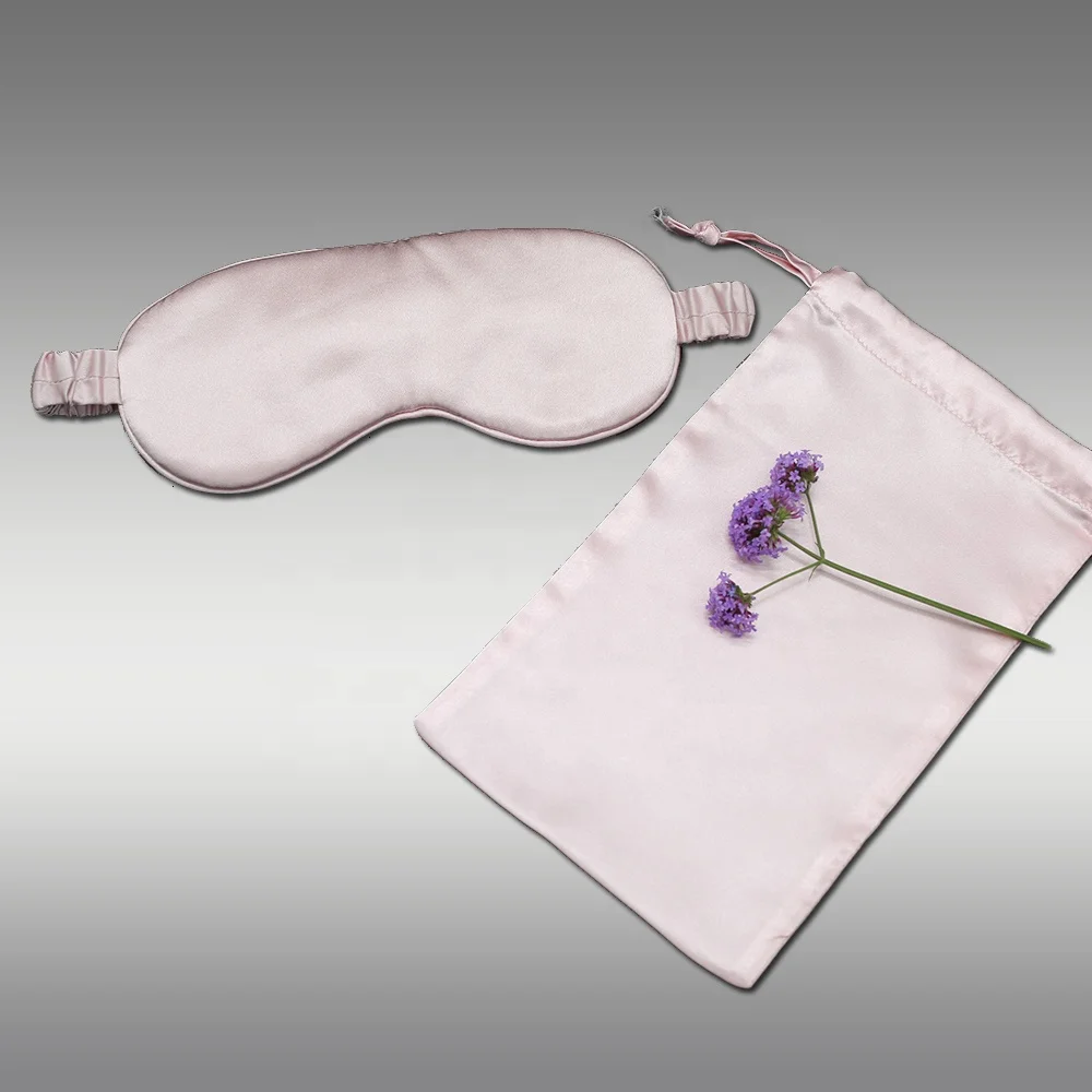 

22mm wholesale luxury pure mulberry silk sleep eye mask with custom box, 8 options