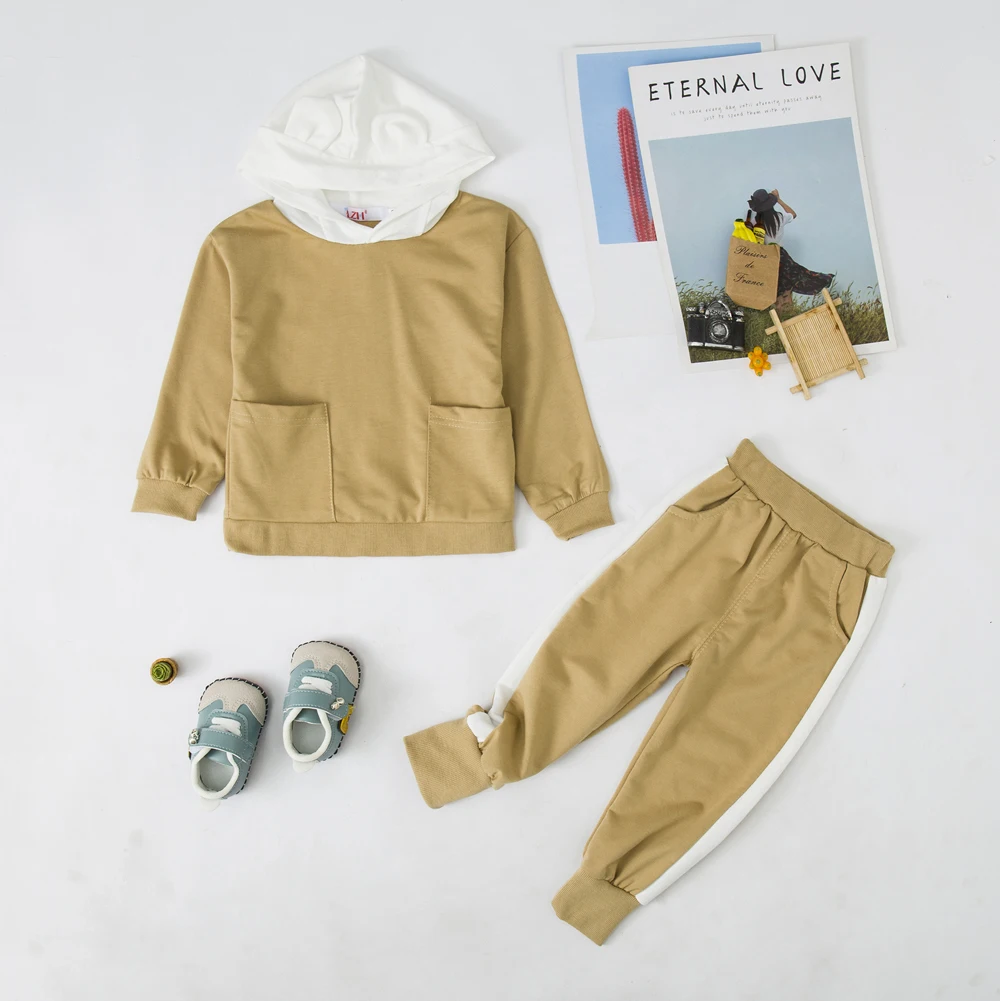

LZH Kids Clothing Spring Children Clothing Sets Toddler Baby Boys Clothes Kids Boys Sport Suit Children's Clothing 1 2 3 4 Year, Picture color