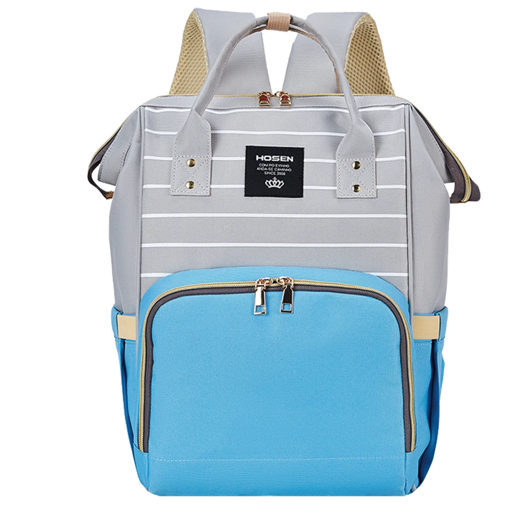 

Backpack Nappy Bag Upsimples Baby Bags for Mom and Dad Maternity Diaper Bag Stroller Straps Thermal Pockets, Blue,green,red,pink,rose red, navy,black