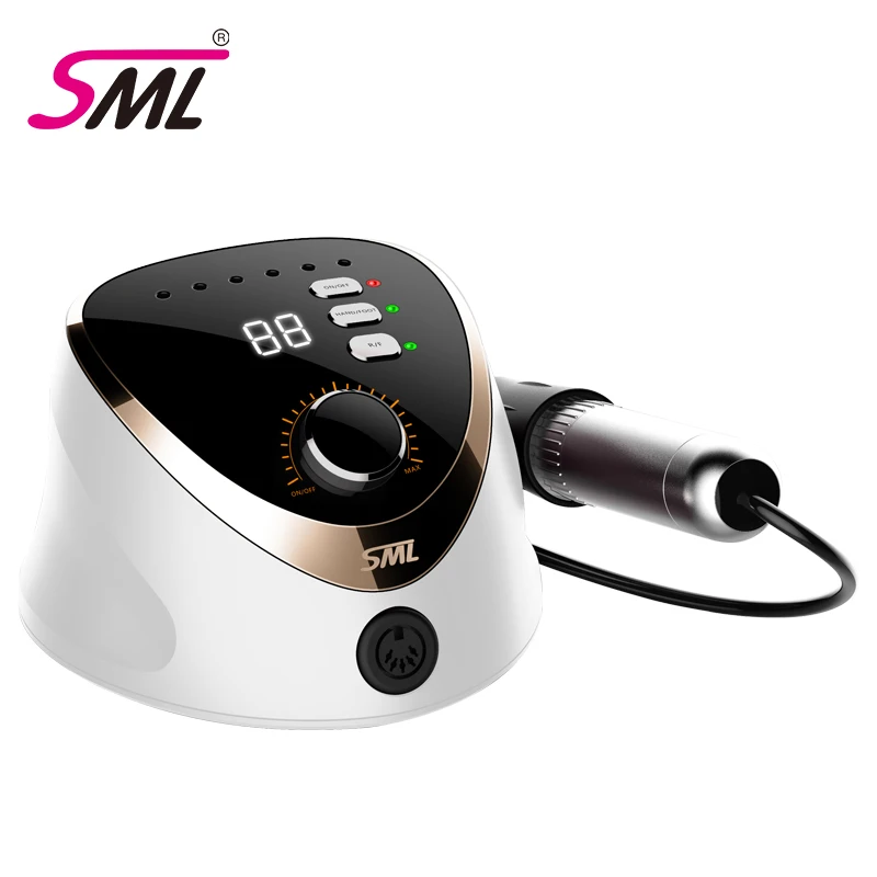 

SML Nail supplies art equipment polisher strong machine 35000 rpm high power nail drill for manicure pedicure 2023