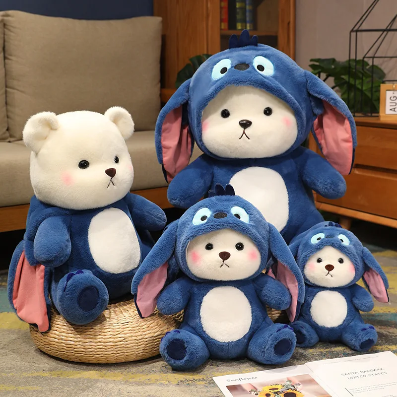 

Plush Toy Toy Doll Pp Bear Plushie Cute 2023 Hot Sale Wholesale Teddy Tales Bear Animal Cotton Decoration Kids Gift Blue Unisex