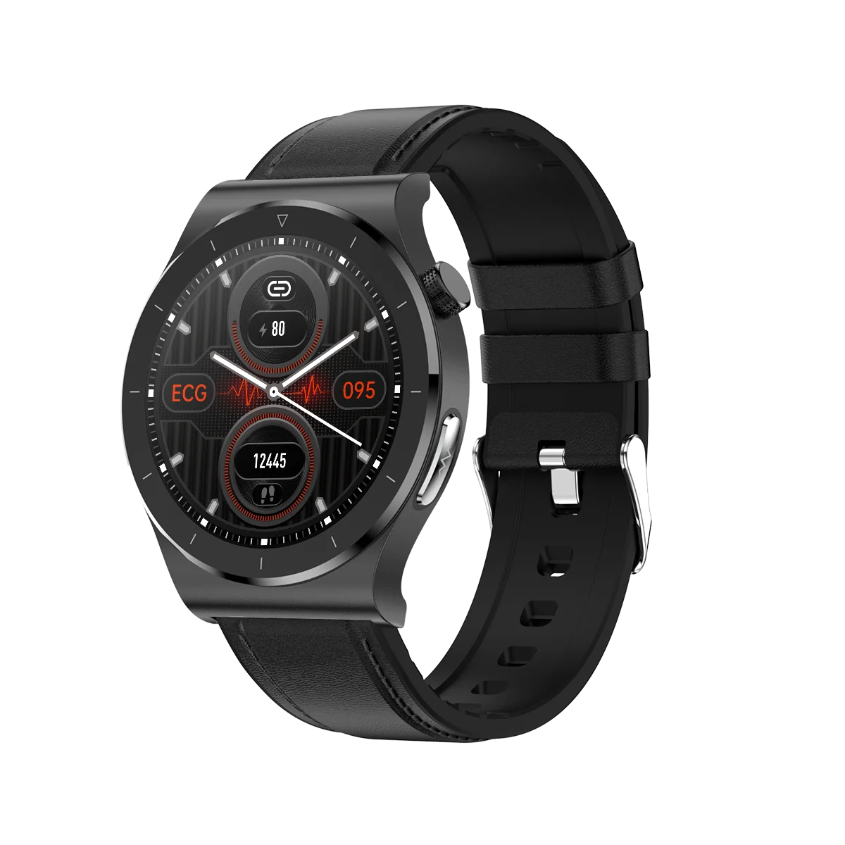 

2021 new model Health Control Smart Watch E20 IP68 Heart Rate Blood Pressure SPO2 body temperature Smart watch Bracelet