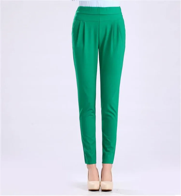 

High Waist Autumn Straight Leg Slacks Office Lady Suit Pants Women Casual Trousers