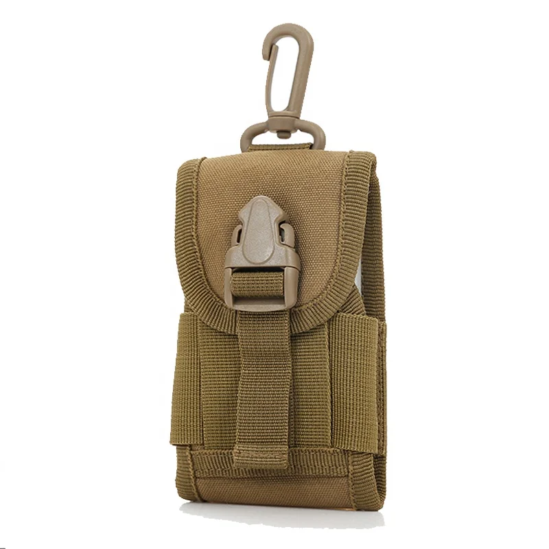 

AJOTEQPT Outdoor Waist Belt Sports Bag Tactical Mini Military MOLLE Phone Pouch