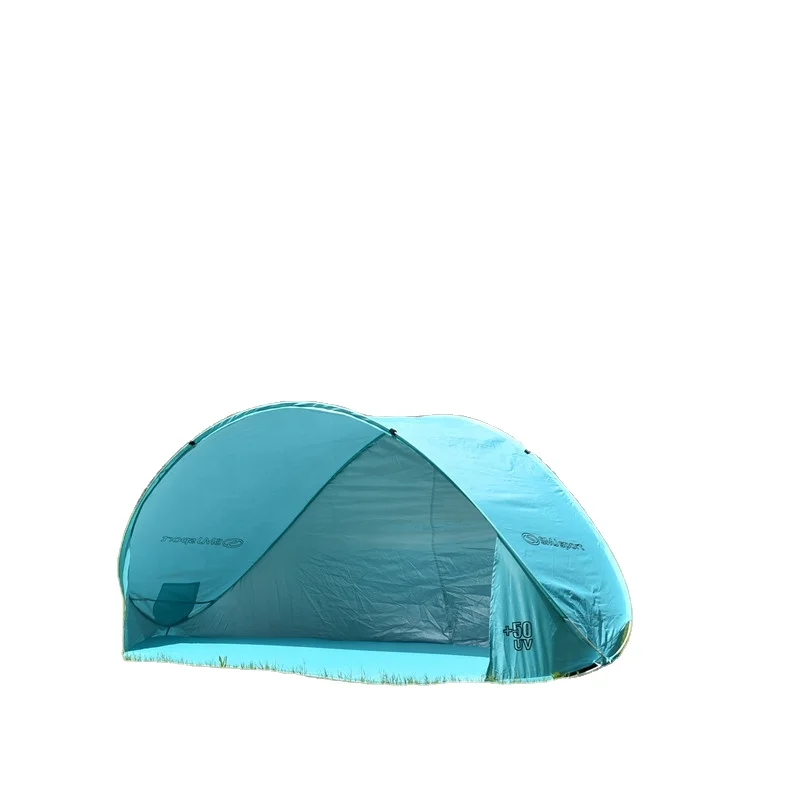 

RTS products large luxury pop up 2 person camping outdoor beach waterproof beach tents sunshade for sale, Green